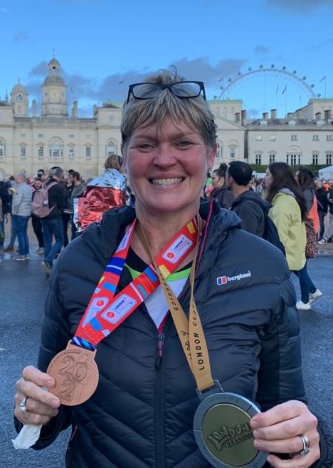 Julie Williams At London Marathon (2)